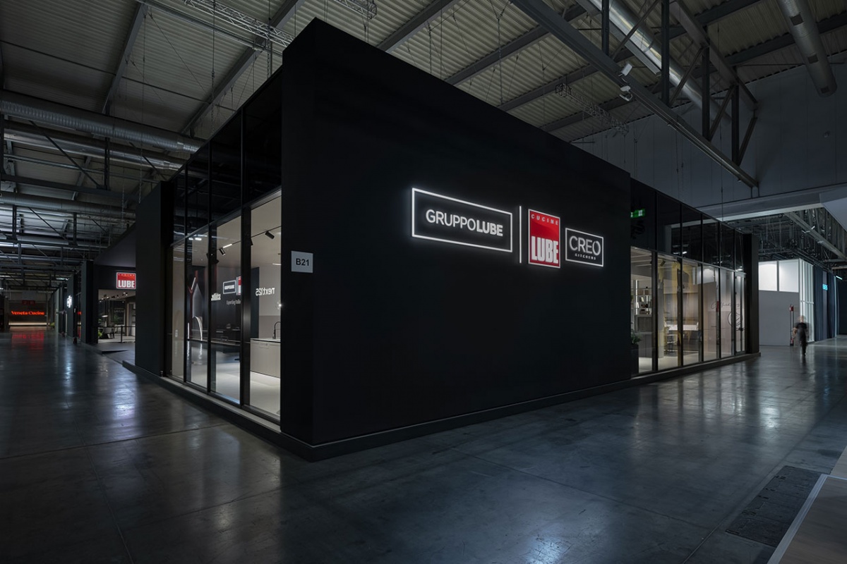 Lube Cucine exhibition_stand Lube Cucine_stand Milan exhibition stand Milan EuroCucina_exhibition stand EuroCucina Milan_stand Salone del Mobile_exhibition stand